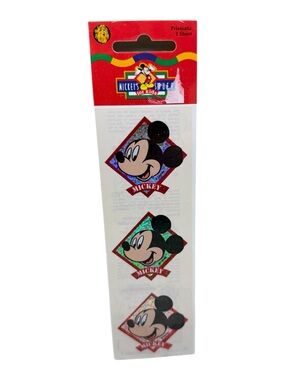 Sandylion Mickeys Stuff For Kids Prismatic Stickers Mickey Mouse Sealed